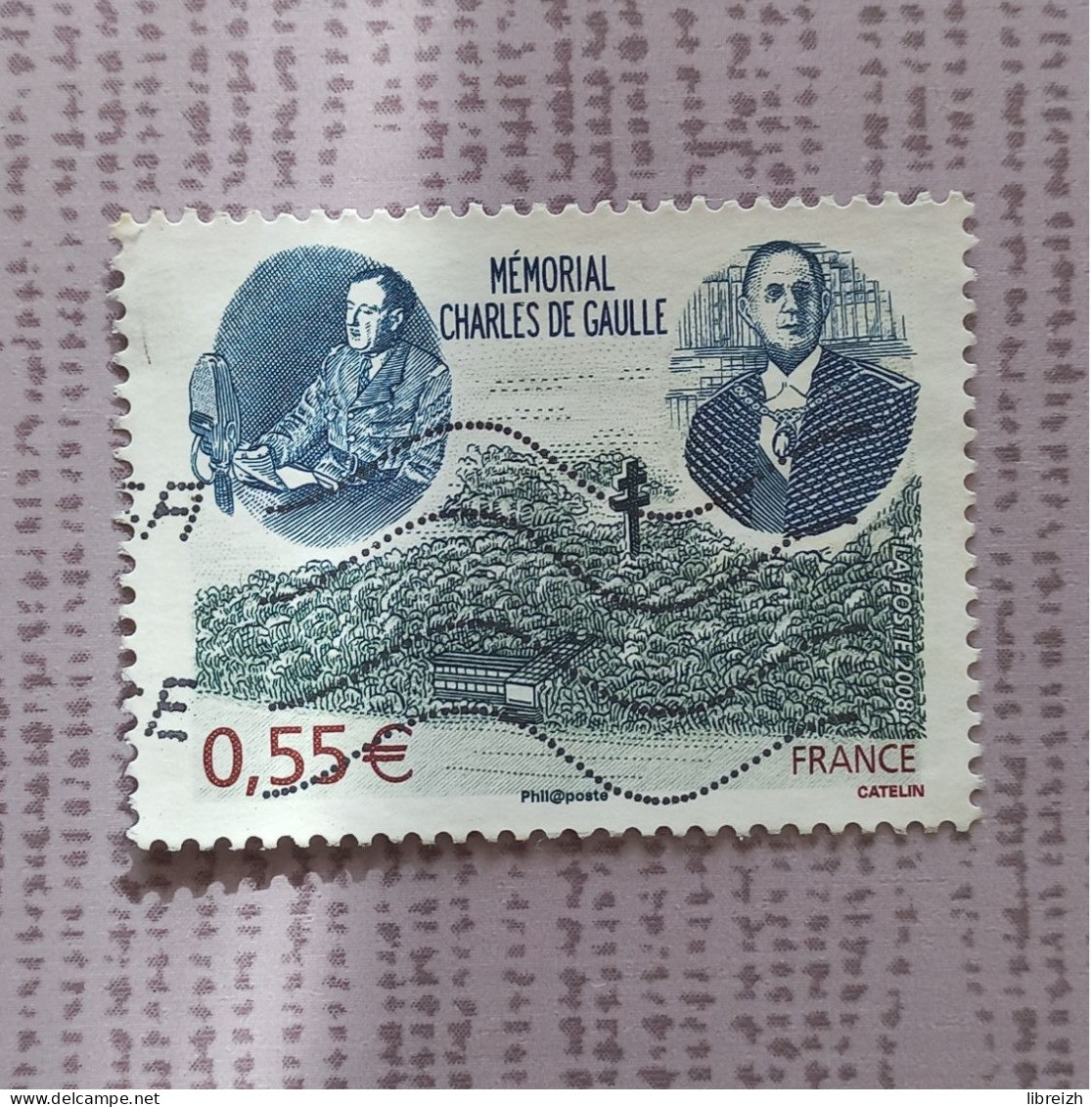 Mémorial Charles De Gaulle   N° 4243 Année 2008 - Used Stamps