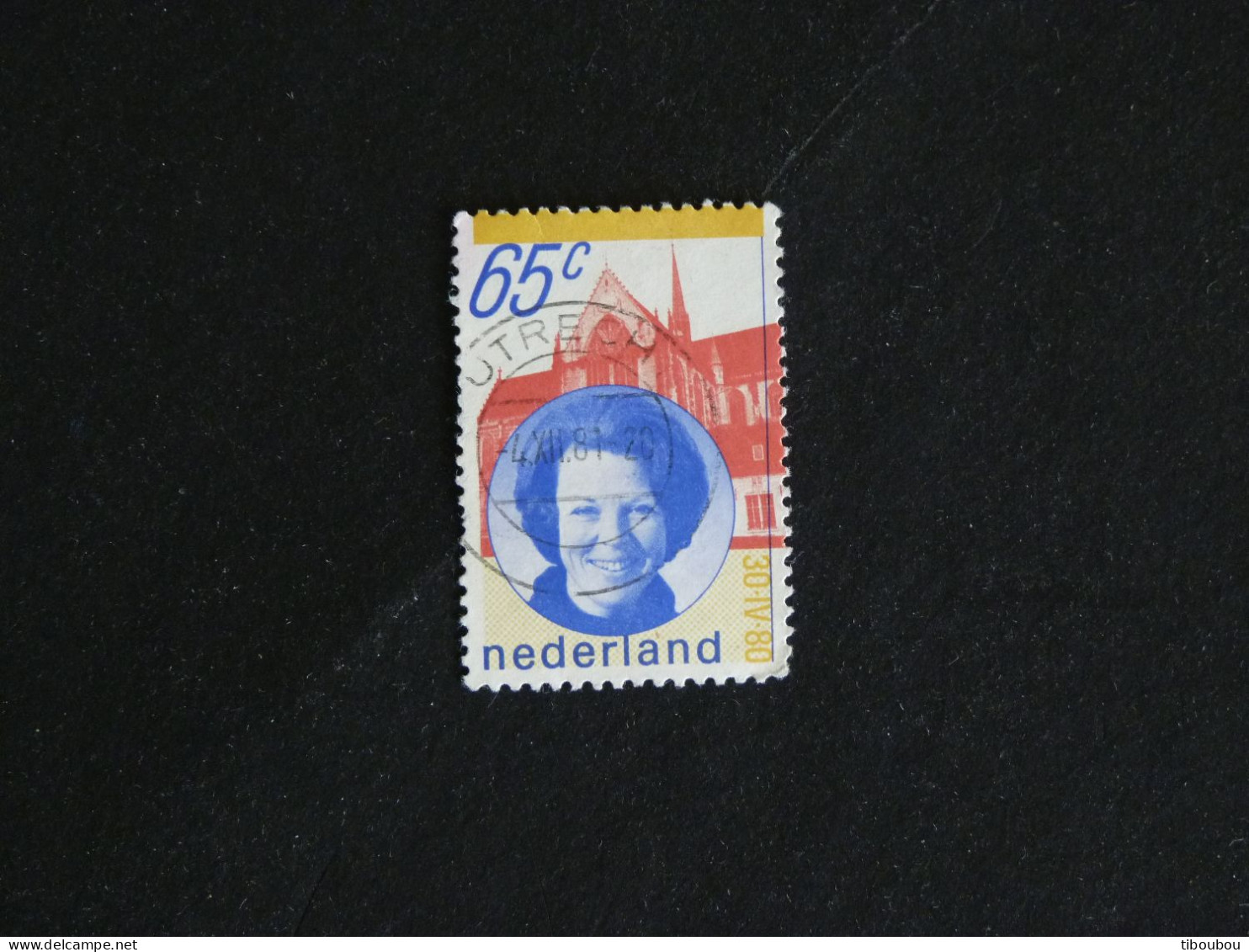 PAYS BAS NEDERLAND YT 1145 OBLITERE - REINE BEATRIX - Used Stamps