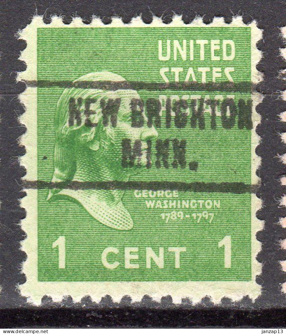 MM-633; USA Precancel/Vorausentwertung/Preo; NEW BRIGHTON (MN), Type 734 - Precancels