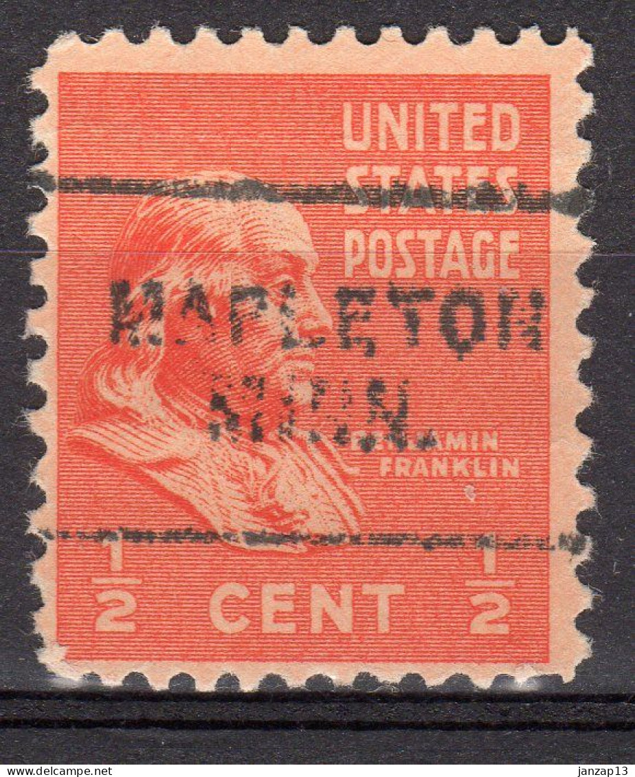 MM-629; USA Precancel/Vorausentwertung/Preo; MAPLETON (MN), Type 703 - Voorafgestempeld