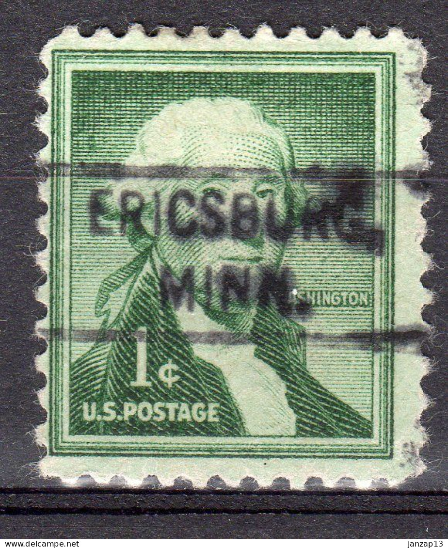 MM-619; USA Precancel/Vorausentwertung/Preo; ERICSBURG (MN), Type 804 - Preobliterati