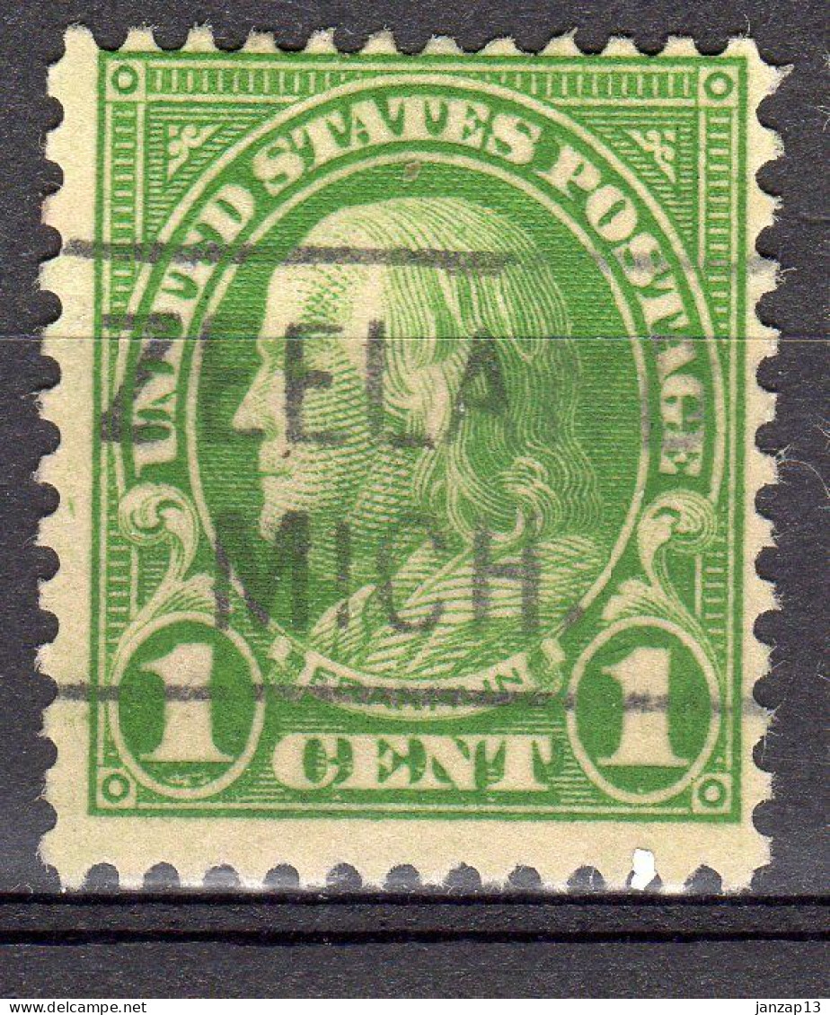 MM-608; USA Precancel/Vorausentwertung/Preo; ZEELAND (MI), Type 455 - Precancels