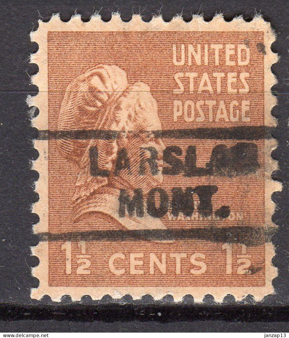 MM-687; USA Precancel/Vorausentwertung/Preo; LARSLAN (MT), Type 729 - Precancels