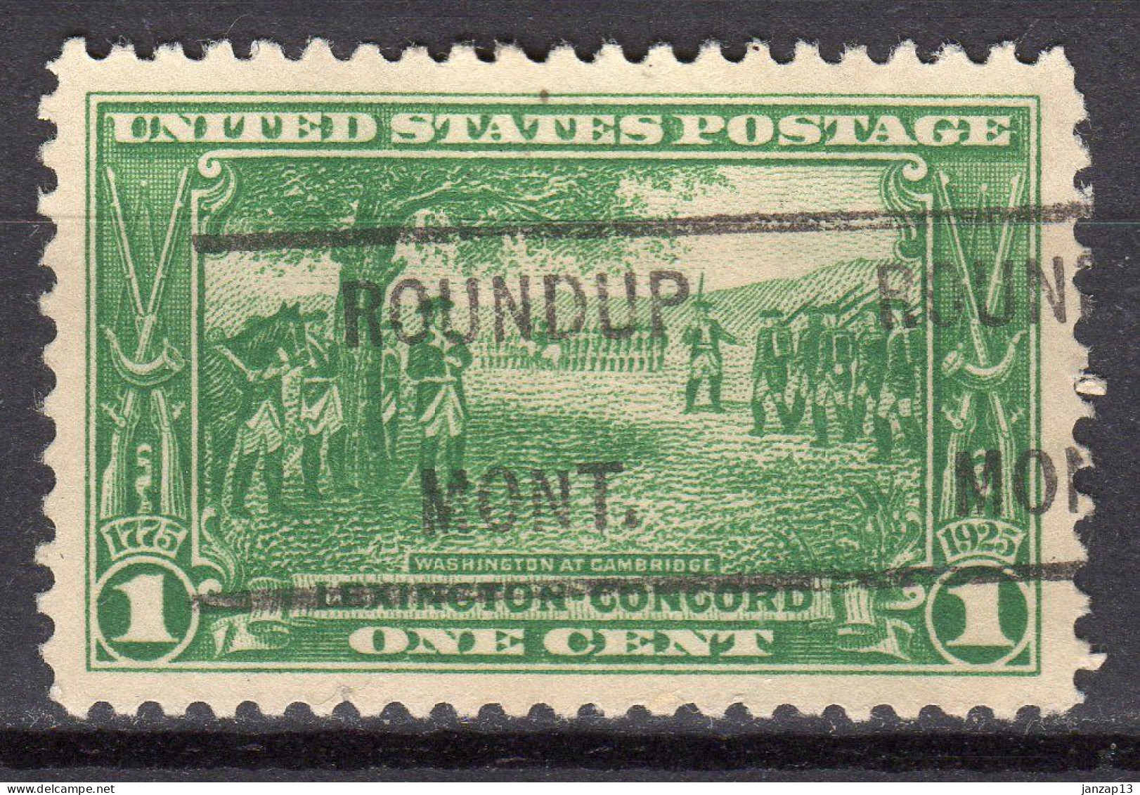 MM-689; USA Precancel/Vorausentwertung/Preo; ROUNDUP (MT), Type 461 - Préoblitérés