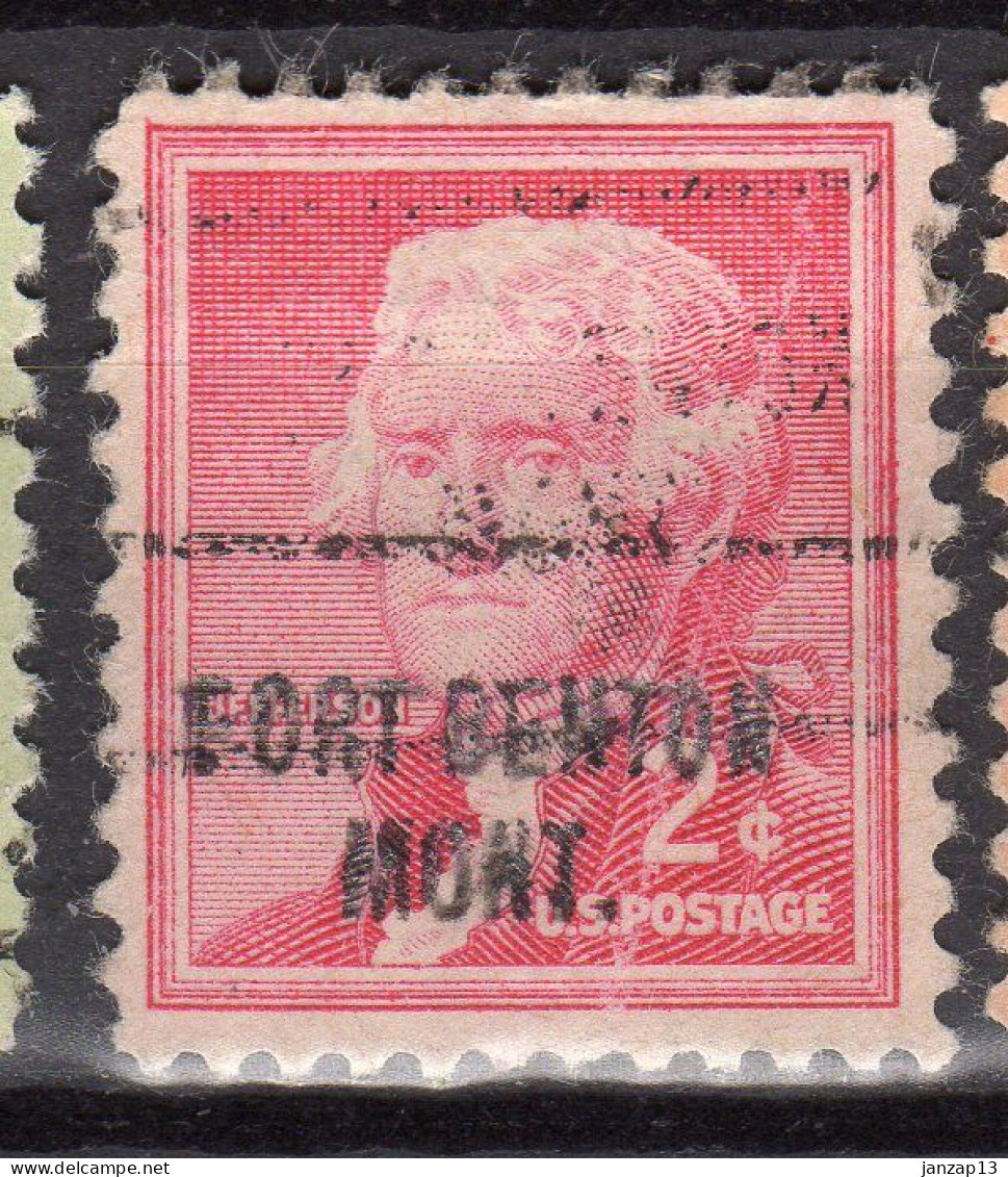 MM-681; USA Precancel/Vorausentwertung/Preo; FORT BENTON (MT), Type 704 - Precancels