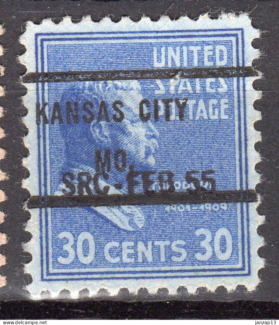 MM-665; USA Precancel/Vorausentwertung/Preo; KANSAS CITY (MS), Type BUREAU 830-71 (DATED) - Voorafgestempeld