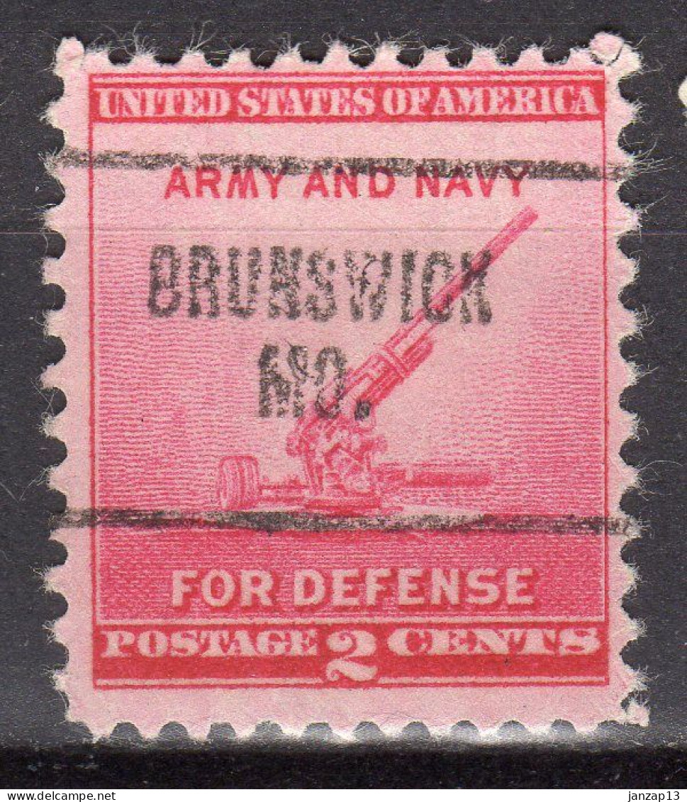 MM-654; USA Precancel/Vorausentwertung/Preo; BRUNSWICK (MS), Type 704 - Préoblitérés