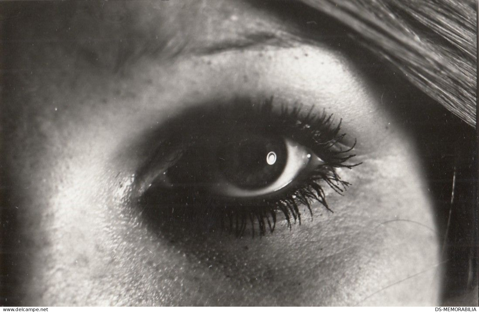 Mystery Woman Eye Close Up View Old  Abstract Photo - Anonymous Persons