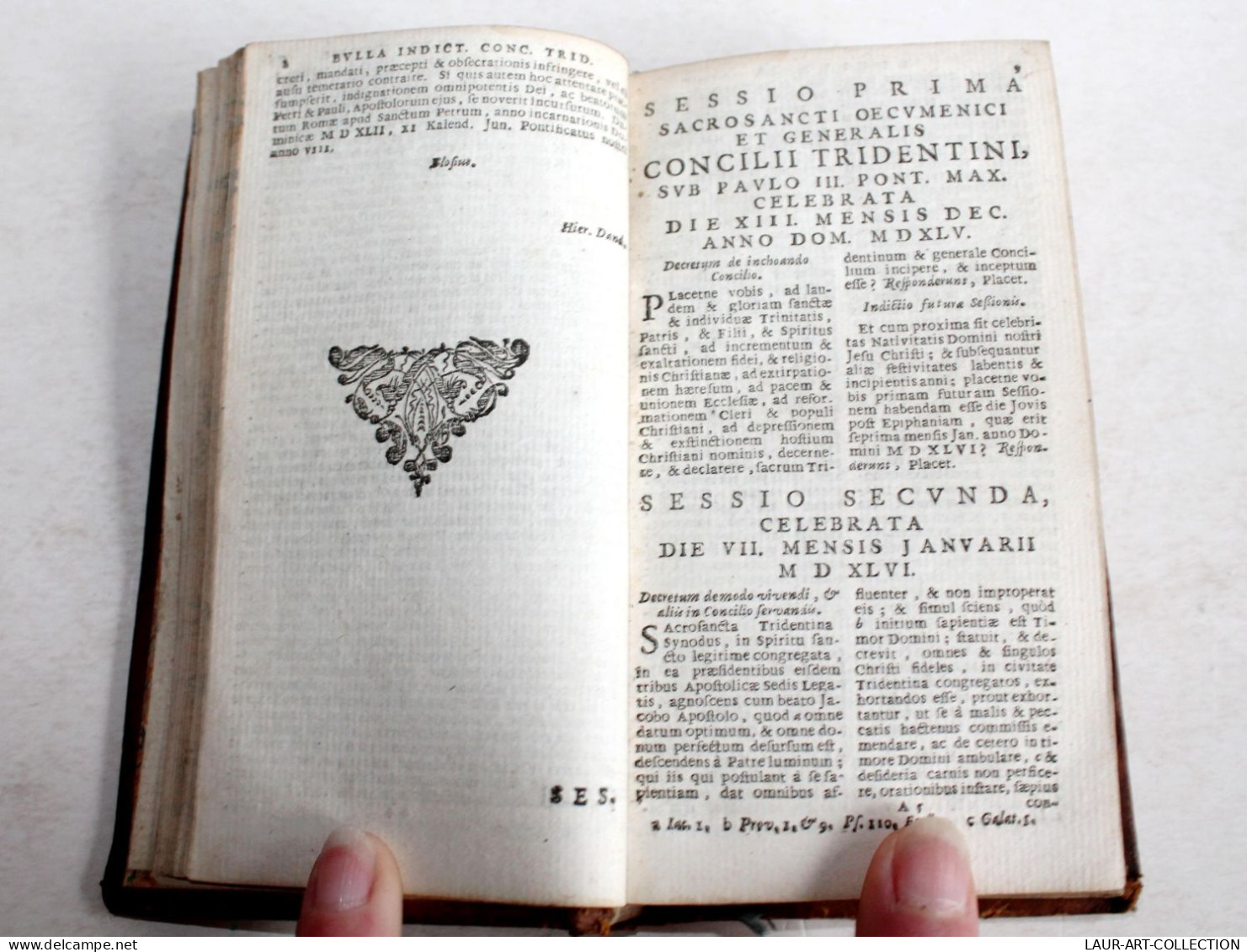 SACRO FANCTI ET OECUMENICI CONCILII TRIDENTINI PAULO III IULIO III & PIO IV 1688, LIVRE ANCIEN XVIIe SIECLE (2204.113) - Libri Vecchi E Da Collezione