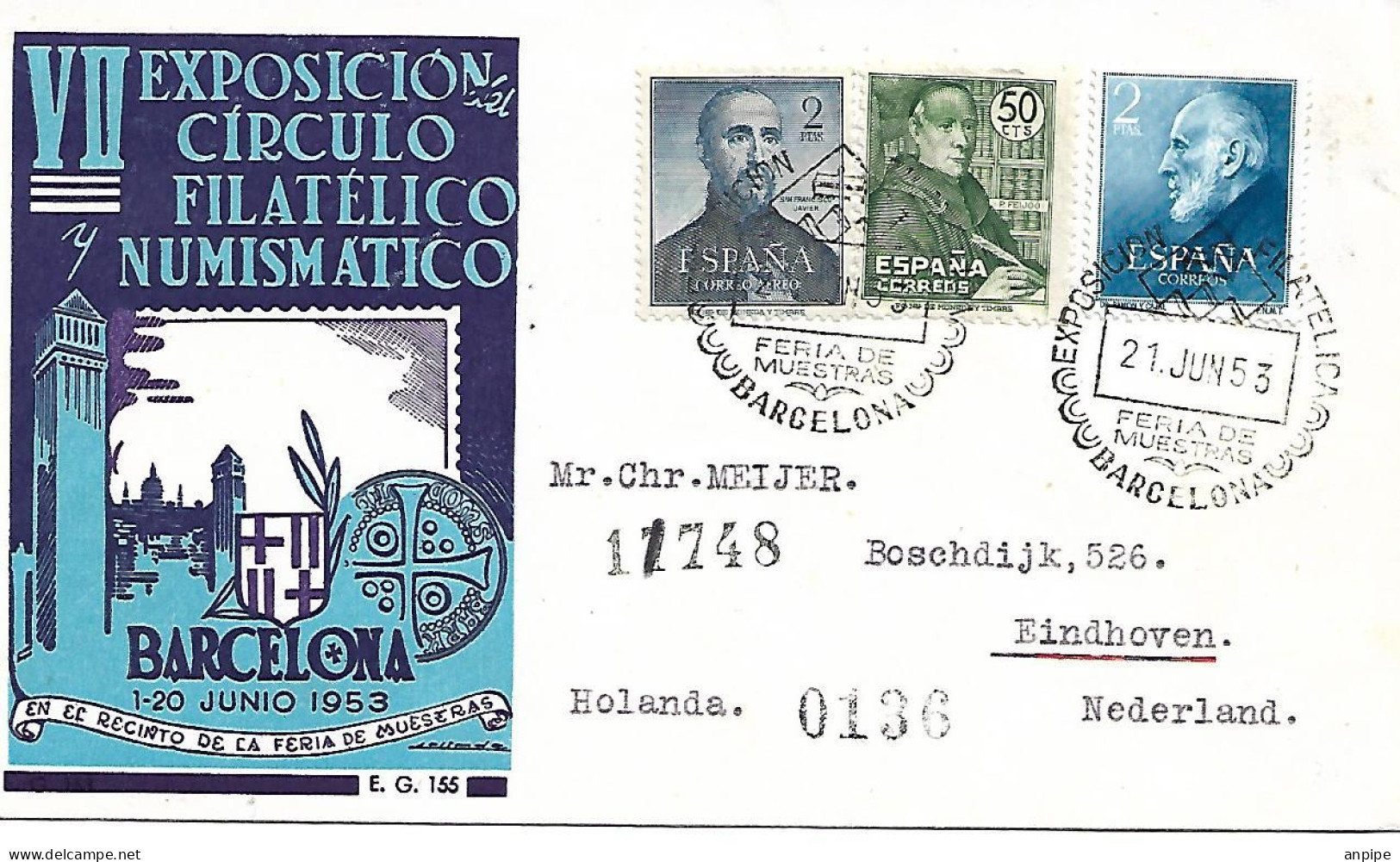 ESPAÑA. HISTORIA POSTAL - Covers & Documents