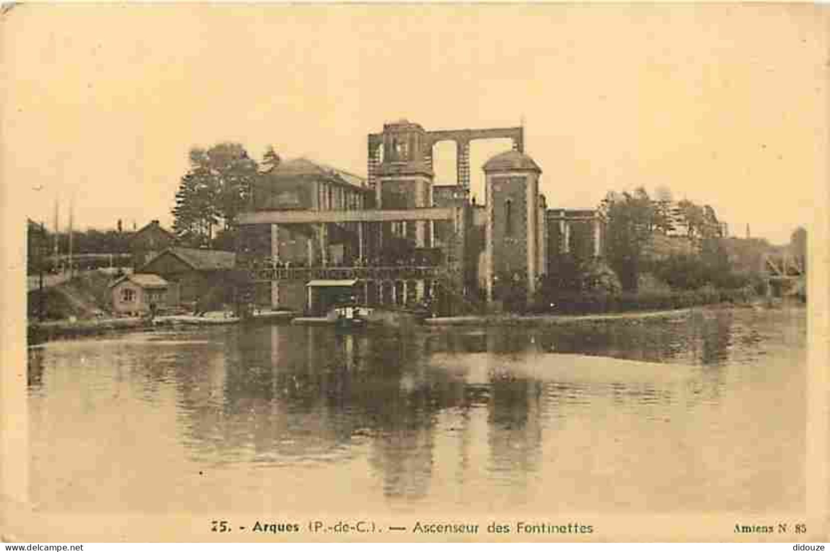 62 - Arques - Ascenseur Des Fontinettes - Ecrite - CPA - Voir Scans Recto-Verso - Arques