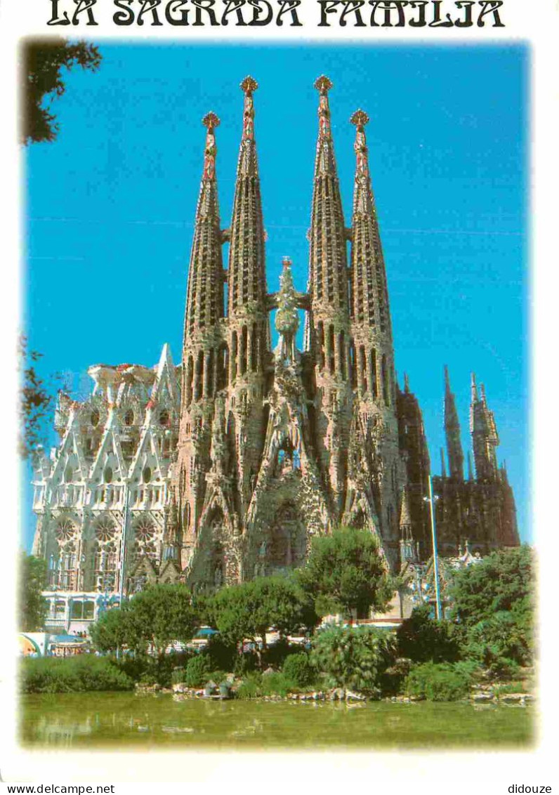 Espagne - Espana - Cataluna - Barcelona - La Sagrada Familia - CPM - Voir Scans Recto-Verso - Barcelona