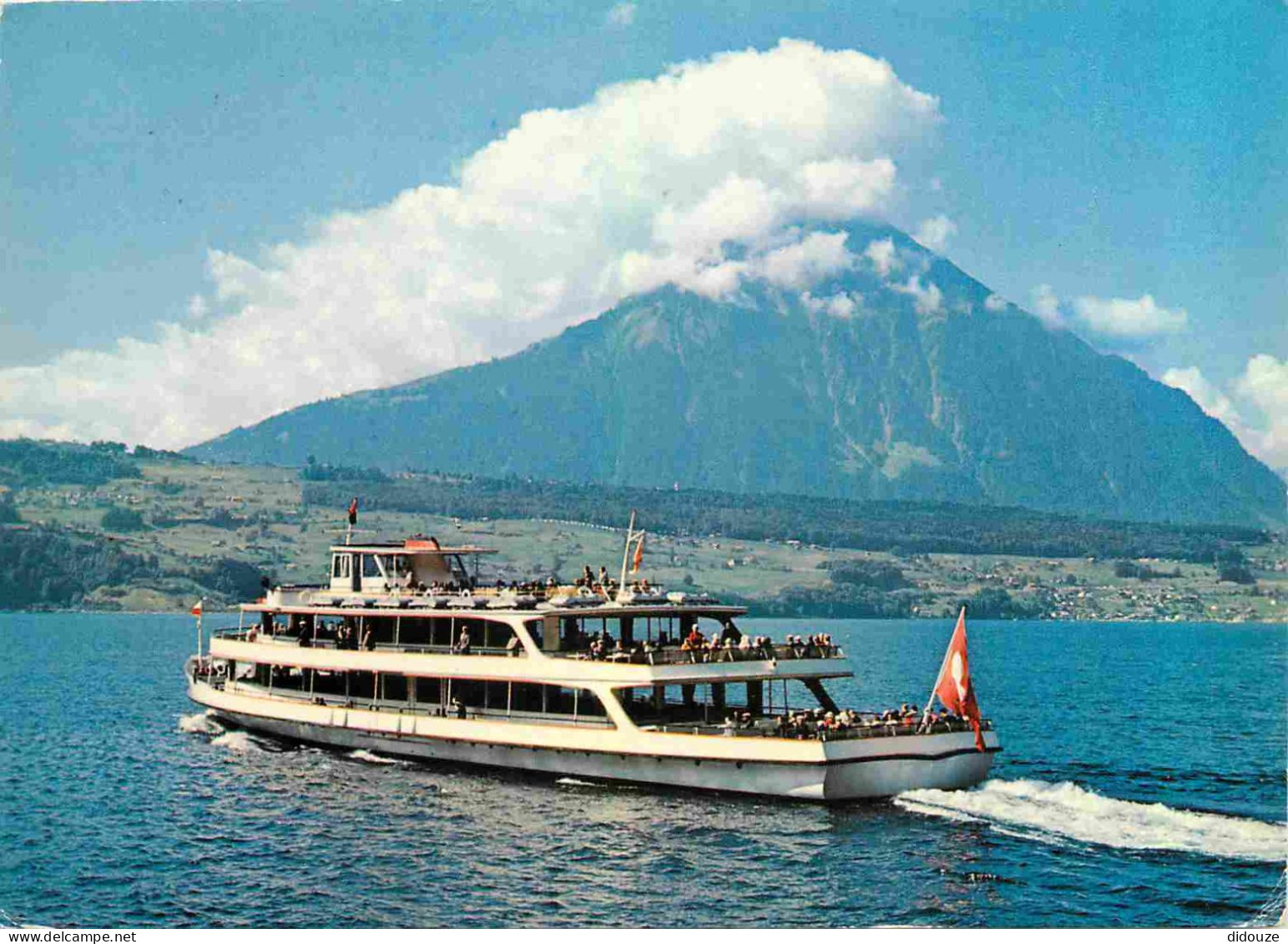 Bateaux - Bateaux Promenade - Thunersee - Motorschiff - Blumlisalp - Niesen - CPM - Voir Scans Recto-Verso - Sonstige & Ohne Zuordnung