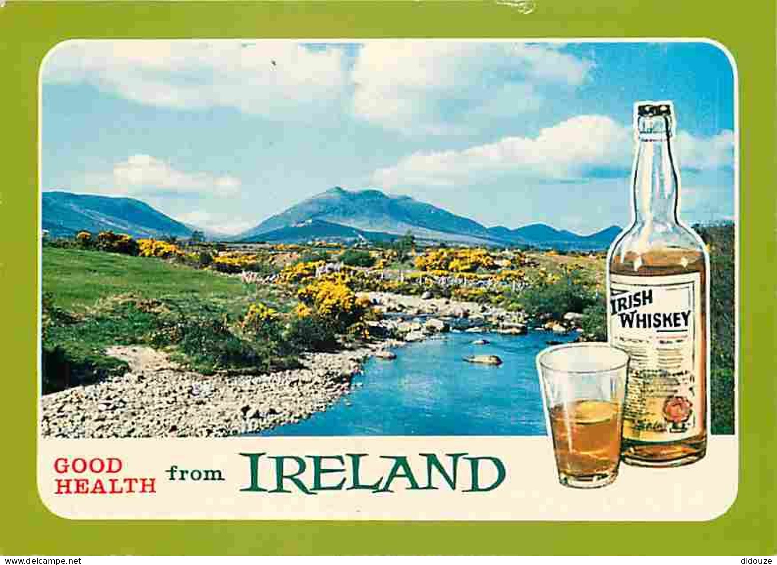 Publicite - Irish Whiskey - Good Healsh From Ireland - Whisky - Irlande - Carte Neuve - CPM - Voir Scans Recto-Verso - Publicité