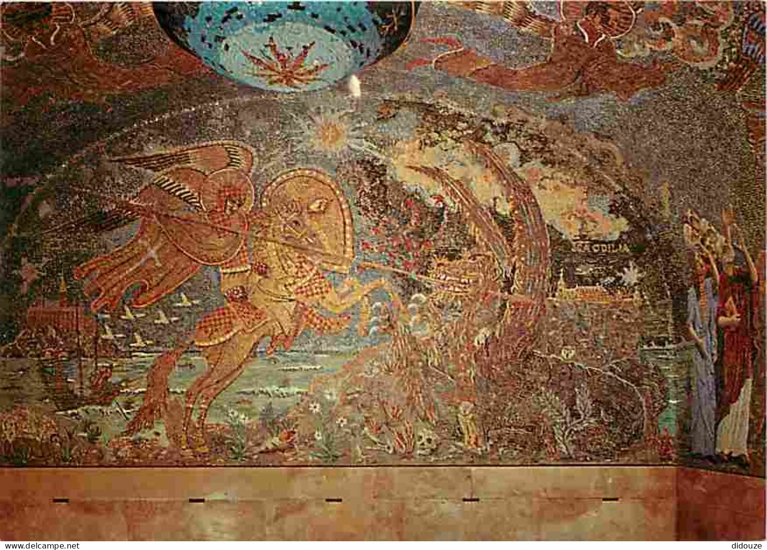 68 - Mont Saint Odile - Mosaique De La Chapelle Des Anges - St Michel Terrassant Le Dragon - CPM - Voir Scans Recto-Vers - Andere & Zonder Classificatie