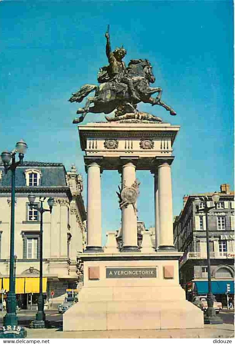 63 - Clermont Ferrand - Statue équestre De Vercingétorix Sur La Place De Jaude - Oeuvre De Bartholdi - CPM - Voir Scans  - Clermont Ferrand