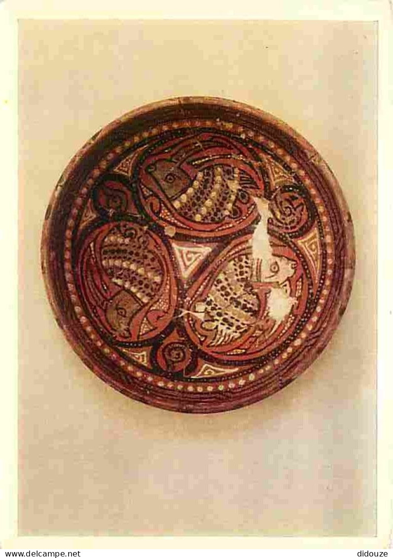 Art - Antiquités - Dish With Fisches - Glazed Pottery - Uzbek - CPM - Voir Scans Recto-Verso - Antiquité