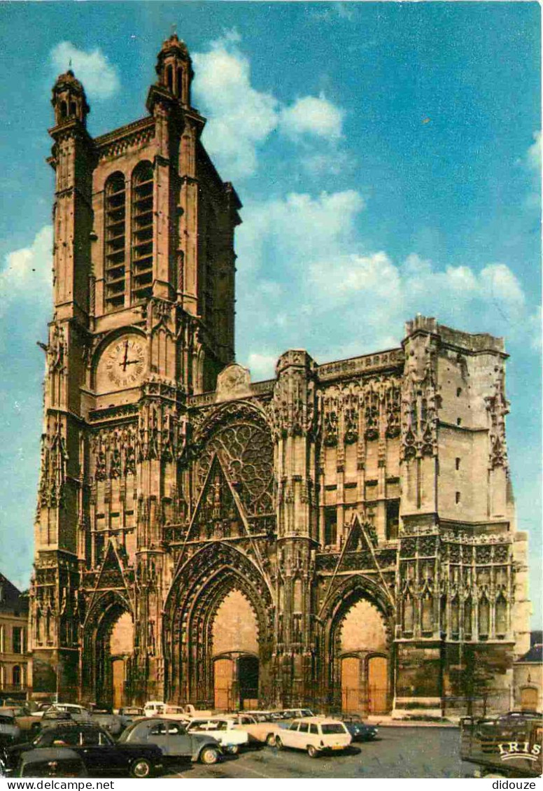 10 - Troyes - Cathédrale Saint-Pierre Et Saint-Paul - Automobiles - CPM - Carte Neuve - Voir Scans Recto-Verso - Troyes