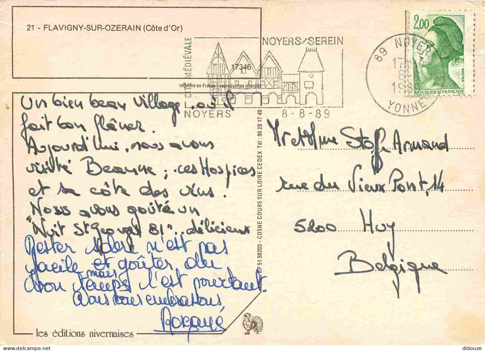 21 - Flavigny Sur Ozerain - Multivues - CPM - Voir Scans Recto-Verso - Other & Unclassified