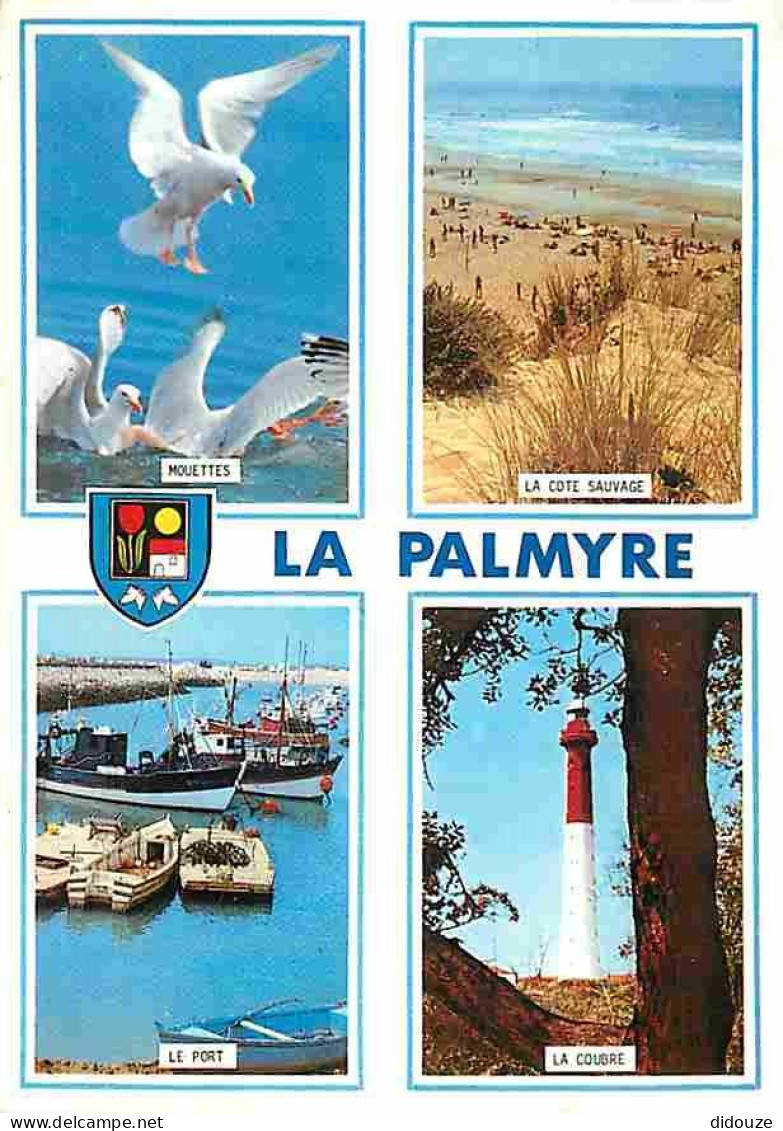 17 - La Palmyre - Multivues - Bateaux - Mouettes - Plage - CPM - Voir Scans Recto-Verso - Les Mathes
