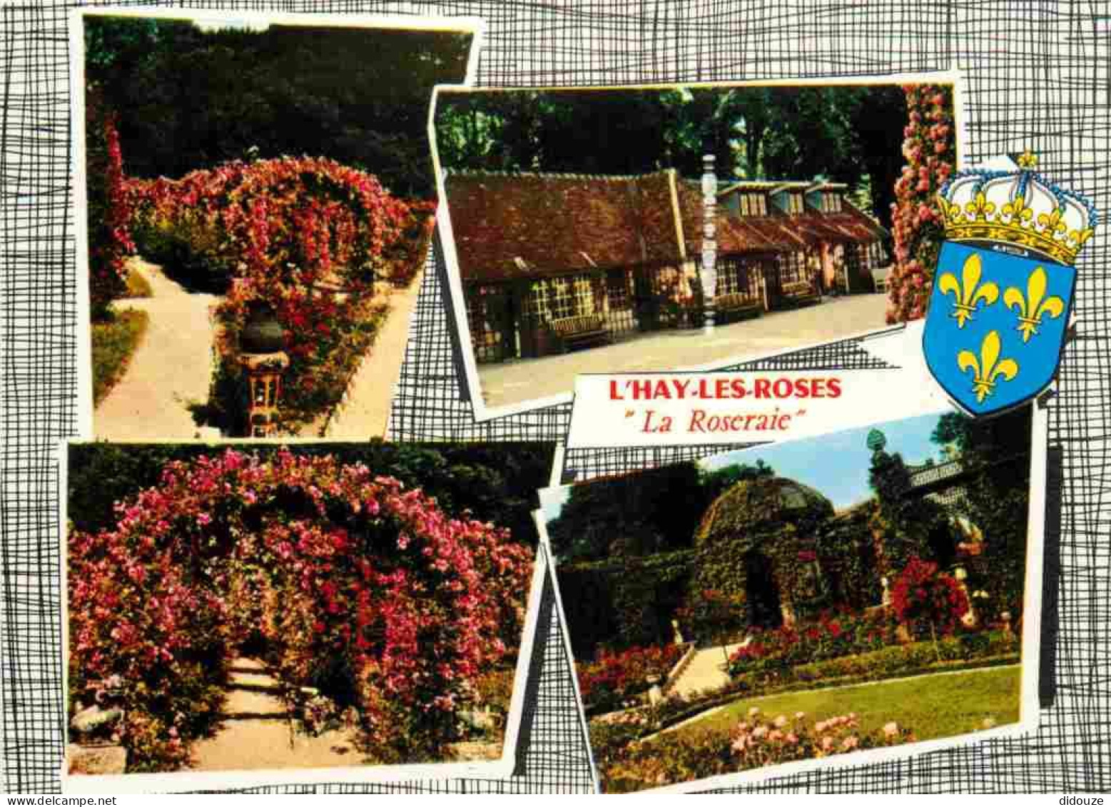 94 - L'Hay Les Roses - La Roseraie - Multivues - Fleurs - Roses - CPM - Voir Scans Recto-Verso - L'Hay Les Roses