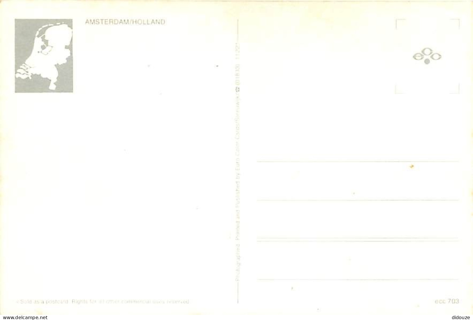 Pays-Bas - Nederland - Amsterdam - Multivues - CPM - Voir Scans Recto-Verso - Amsterdam