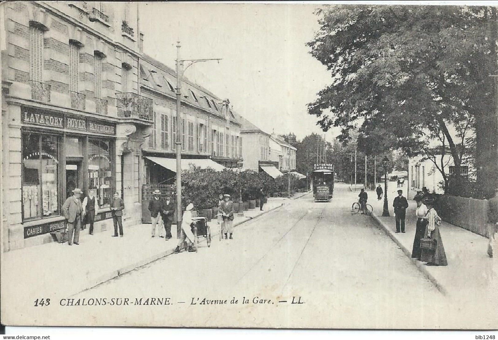 [51] Marne > Châlons-sur-Marne Avenue De La Gare Tramways - Châlons-sur-Marne