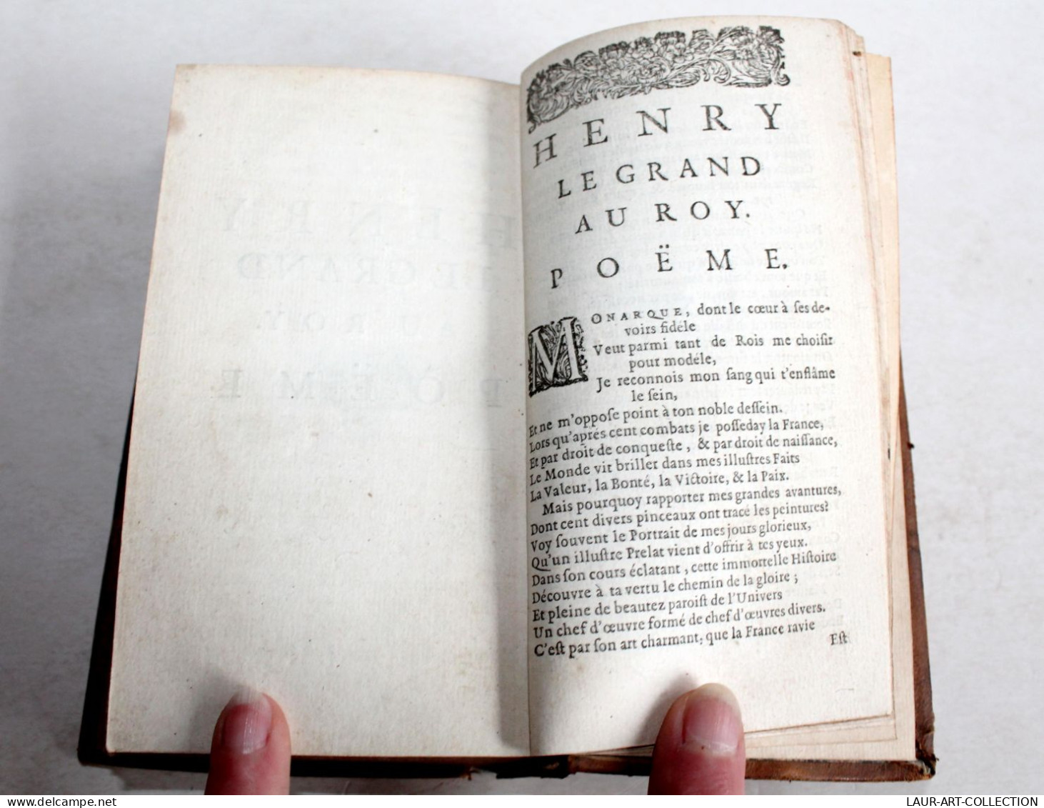 HISTOIRE DU ROY HENRY LE GRAND COMPOSEE Par HARDOUIN DE PEREFIXE 1678 ELSEVIER, LIVRE ANCIEN XVIIe SIECLE (2204.114) - Before 18th Century
