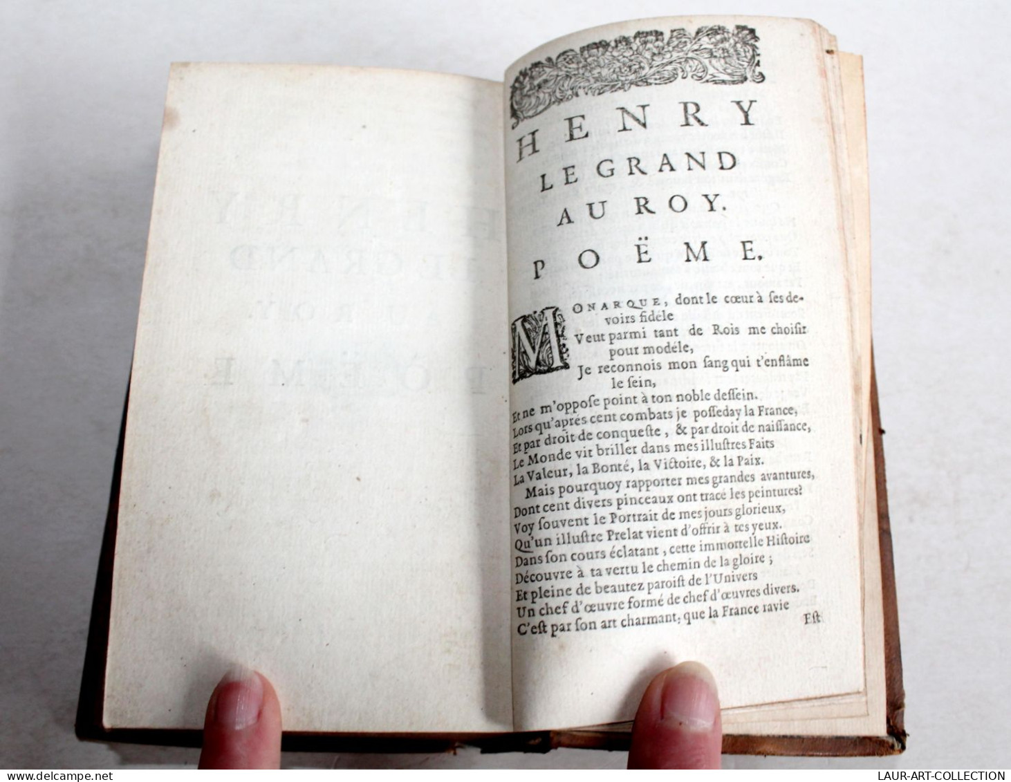 HISTOIRE DU ROY HENRY LE GRAND COMPOSEE Par HARDOUIN DE PEREFIXE 1678 ELSEVIER, LIVRE ANCIEN XVIIe SIECLE (2204.114) - Antes De 18avo Siglo