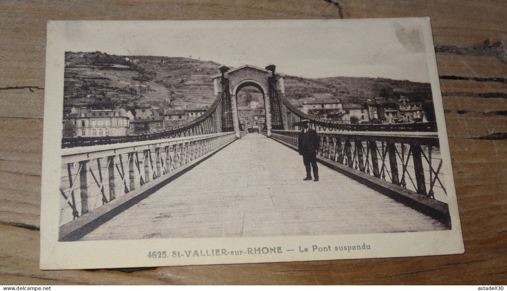 SAINT VALLIER, Le Pont Suspendu   ............... BH-19071 - Autres & Non Classés