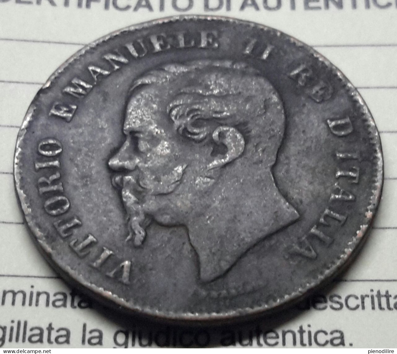 10 Cent. 1861 Milano (A10.128) - 1861-1878 : Victor Emmanuel II.