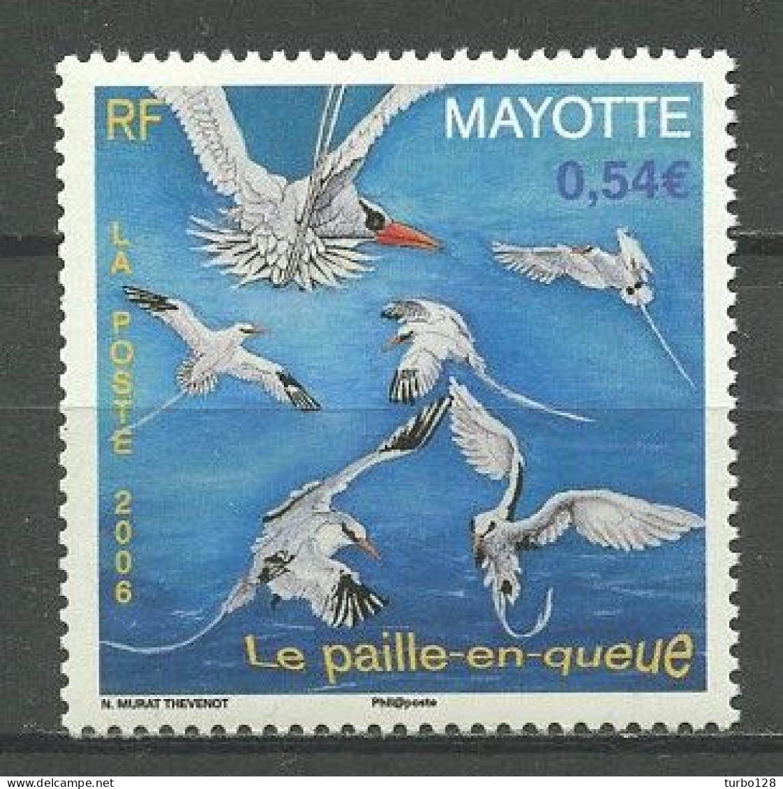 MAYOTTE 2006 N° 193 ** Neuf MNH Superbe C 4.50 € Oiseaux Le Paille-en-queue Birds Faune Fauna Animaux - Unused Stamps