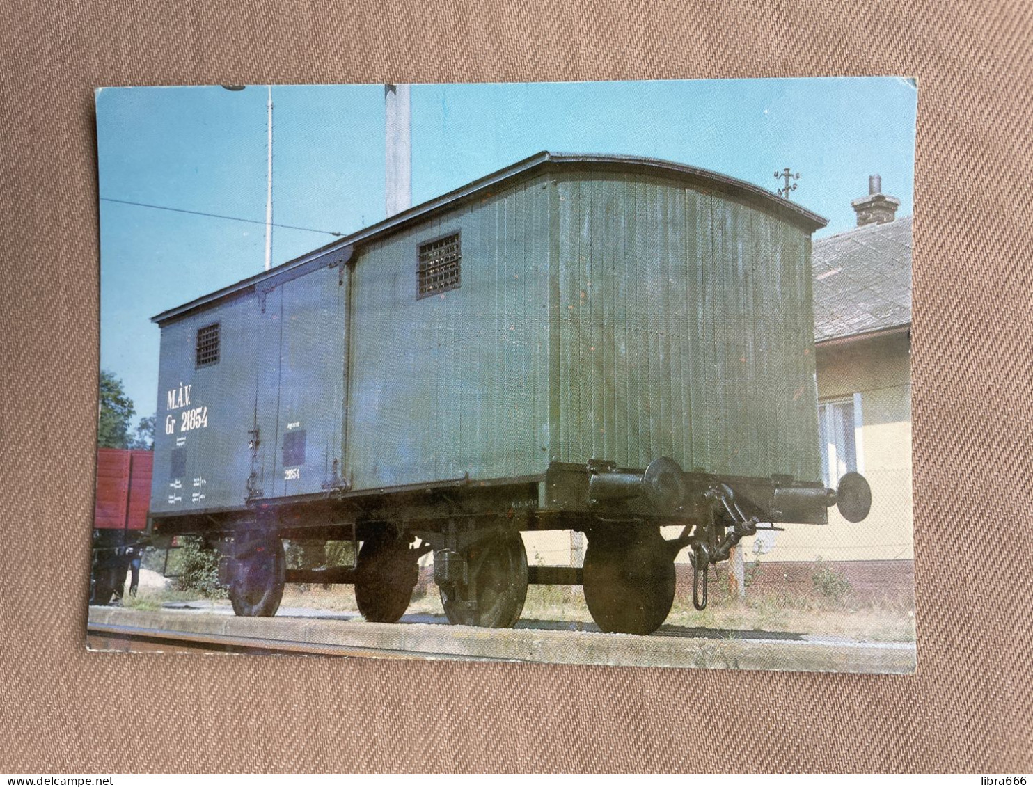 Krytý Nákladný Vozeň Radu Gr MÁV Z R. 1884 - CSD Bratislava / Foto: Dušan Kelo - Treni