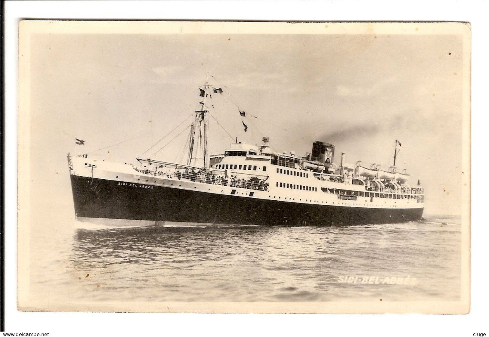 BATEAU DE COMMERCE -  SIDI  BEL  ABBES - Commerce