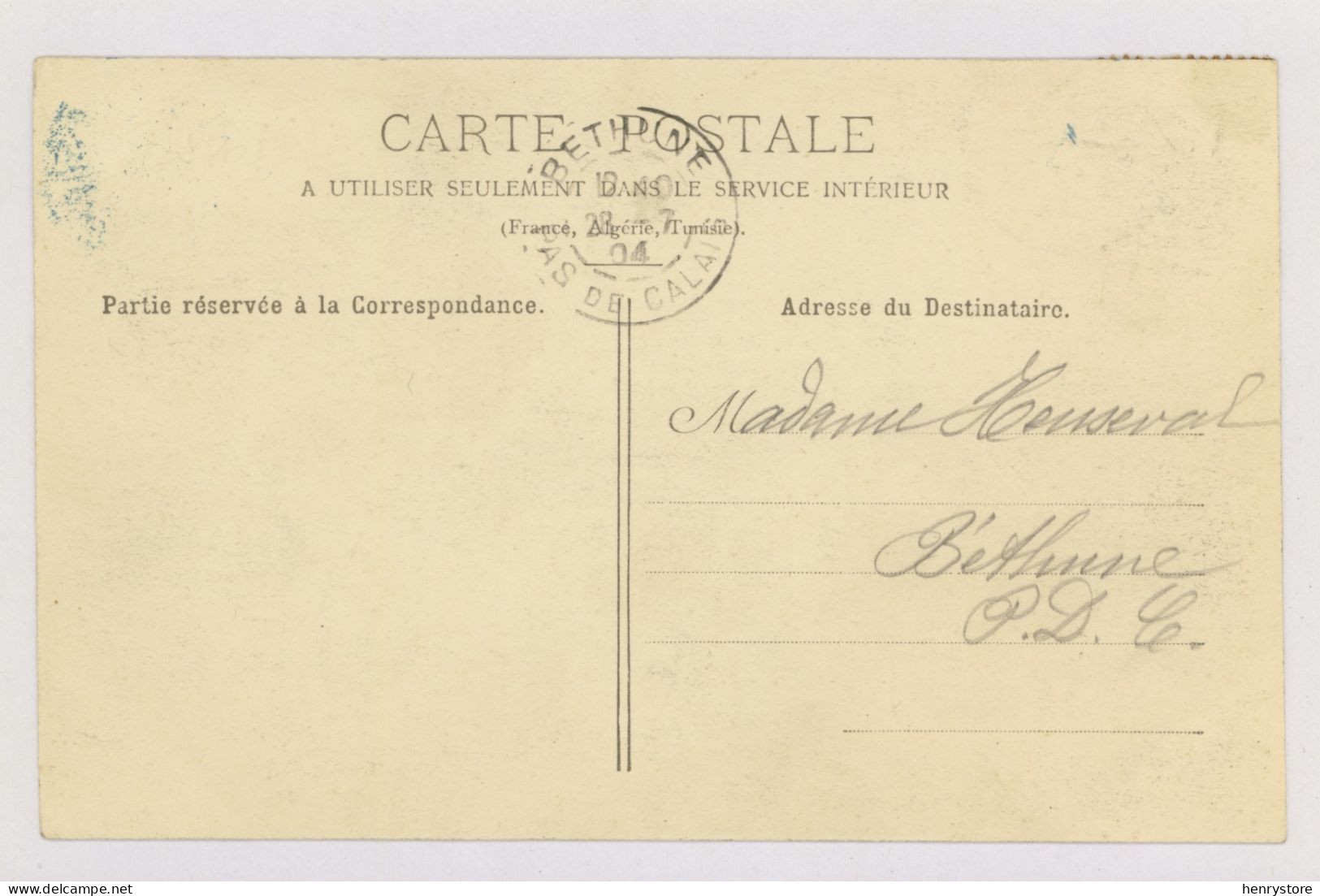 AUVERGNE : Départ Pour Le Puy-de-Dôme, 1914 - Attelage Devant Le Syndicat D'initiative De L'Auvergne (z3685) - Other & Unclassified