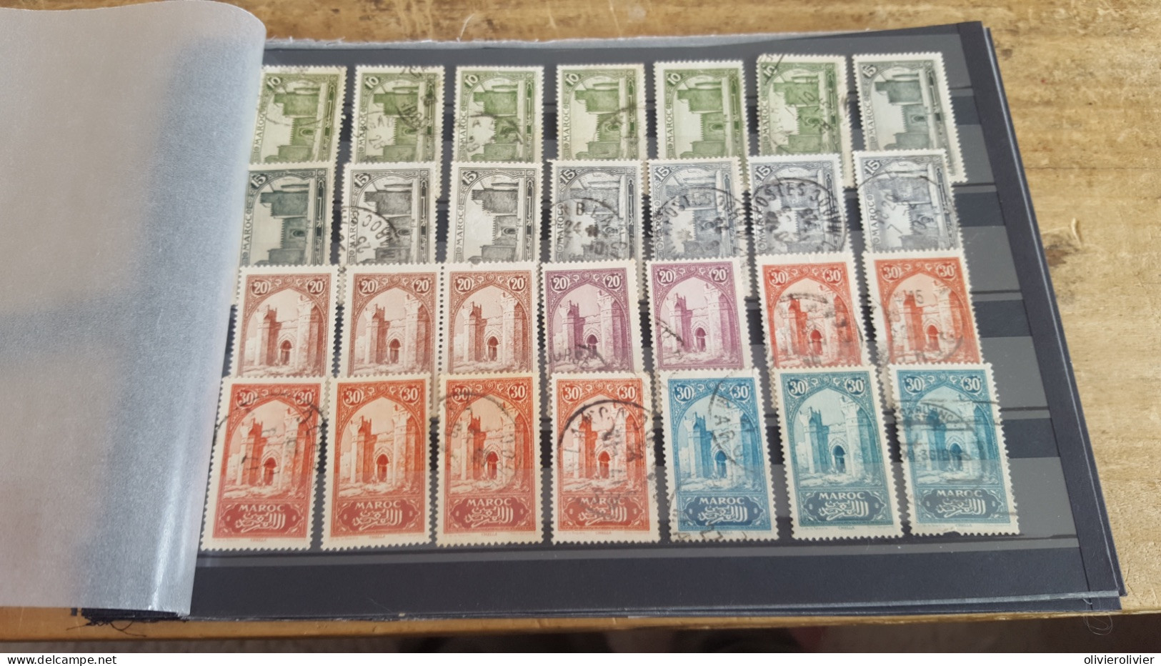 REF A3593  COLONIE MAROC OBLITERE - Unused Stamps