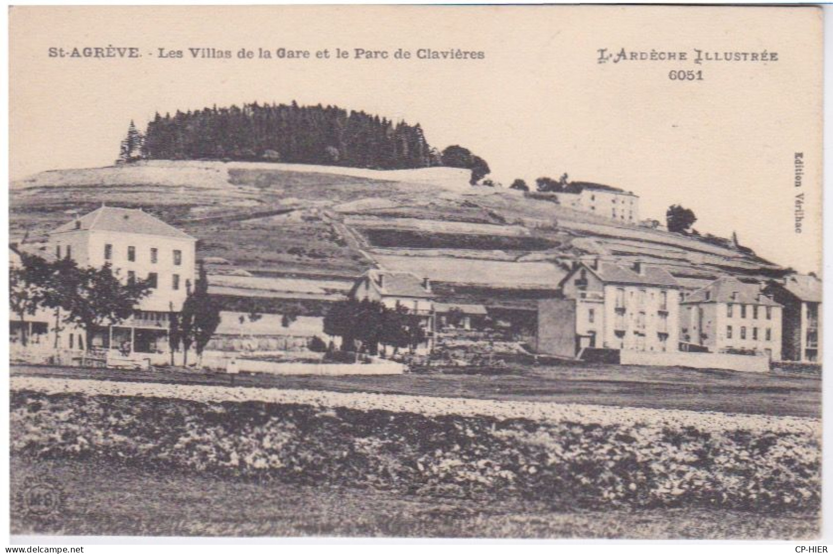 07 - L'ARDECHE ILLUSTREE - SAINT ST AGREVE - LES VILLAS DE LA GARE - LE PARC DE GLAVIERES - - Saint Agrève