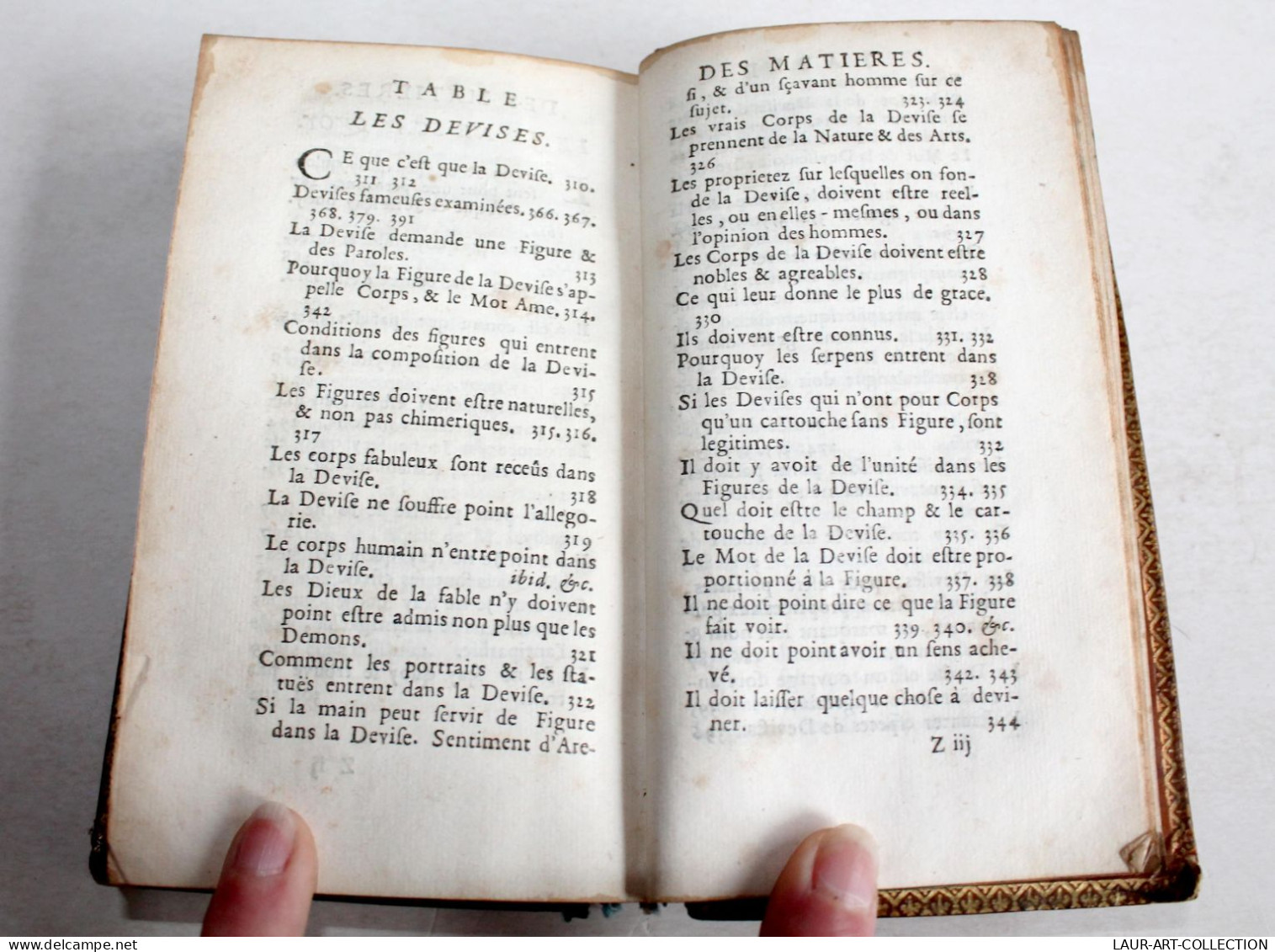 LES ENTRETIENS D'ARISTE & D'EUGENE 4e EDITION OU MOTS DES DEVISES, BOUHOURS 1673, LIVRE XVIIe SIECLE (2204.117)