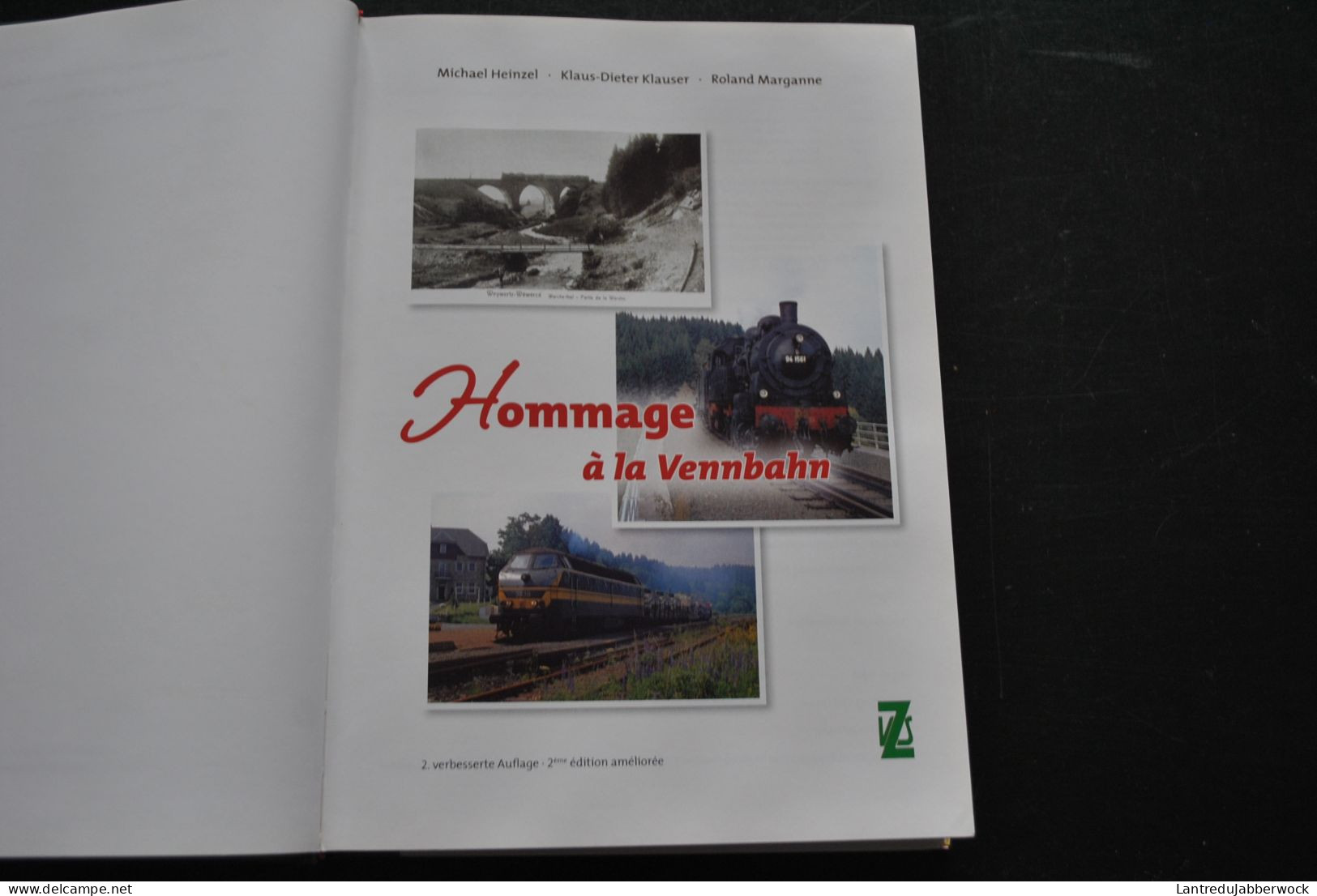 MARGANNE +2 Lettres HEINZEL KLAUSER Hommage à La VENNBAHN Train De Guerre Herbesthal Sourbrodt Wévercé Saint-Vith Gouvy - Bahnwesen & Tramways