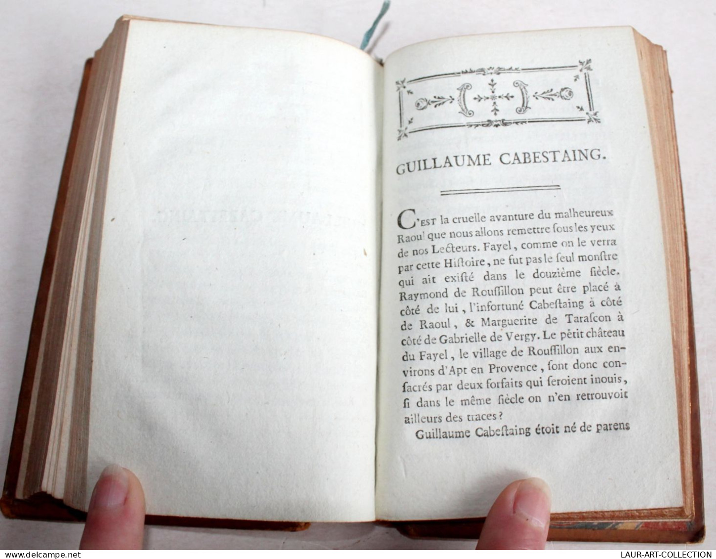 ROMAN DE MAYER LAURE & FELINO LECONS D'AMOUR Ou LES DIX TABLEAUX CABESTAING 1784, LIVRE ANCIEN XVIIIe SIECLE (2204.119) - 1701-1800