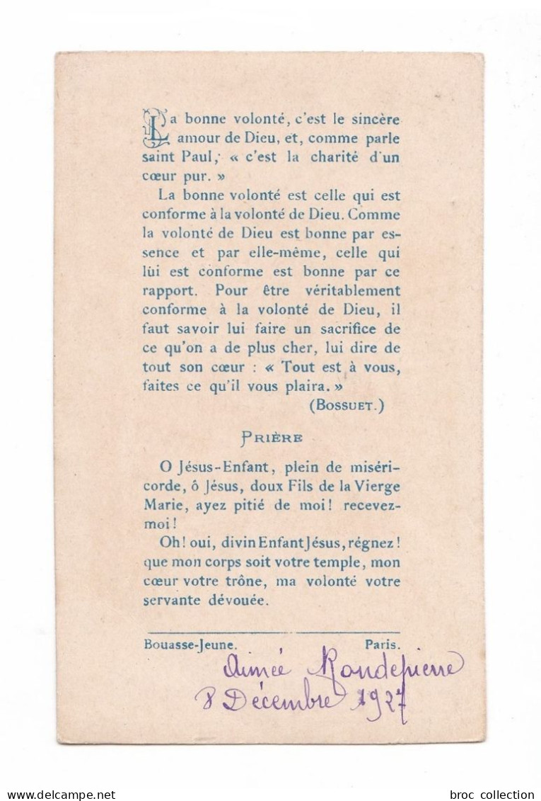 Vierge à L'Enfant Et Ange, Citation Dom Guéranger Et Bossuet, Aimée Rondepierre, 1927, éd. Bouasse Jeune 4016 - Devotion Images