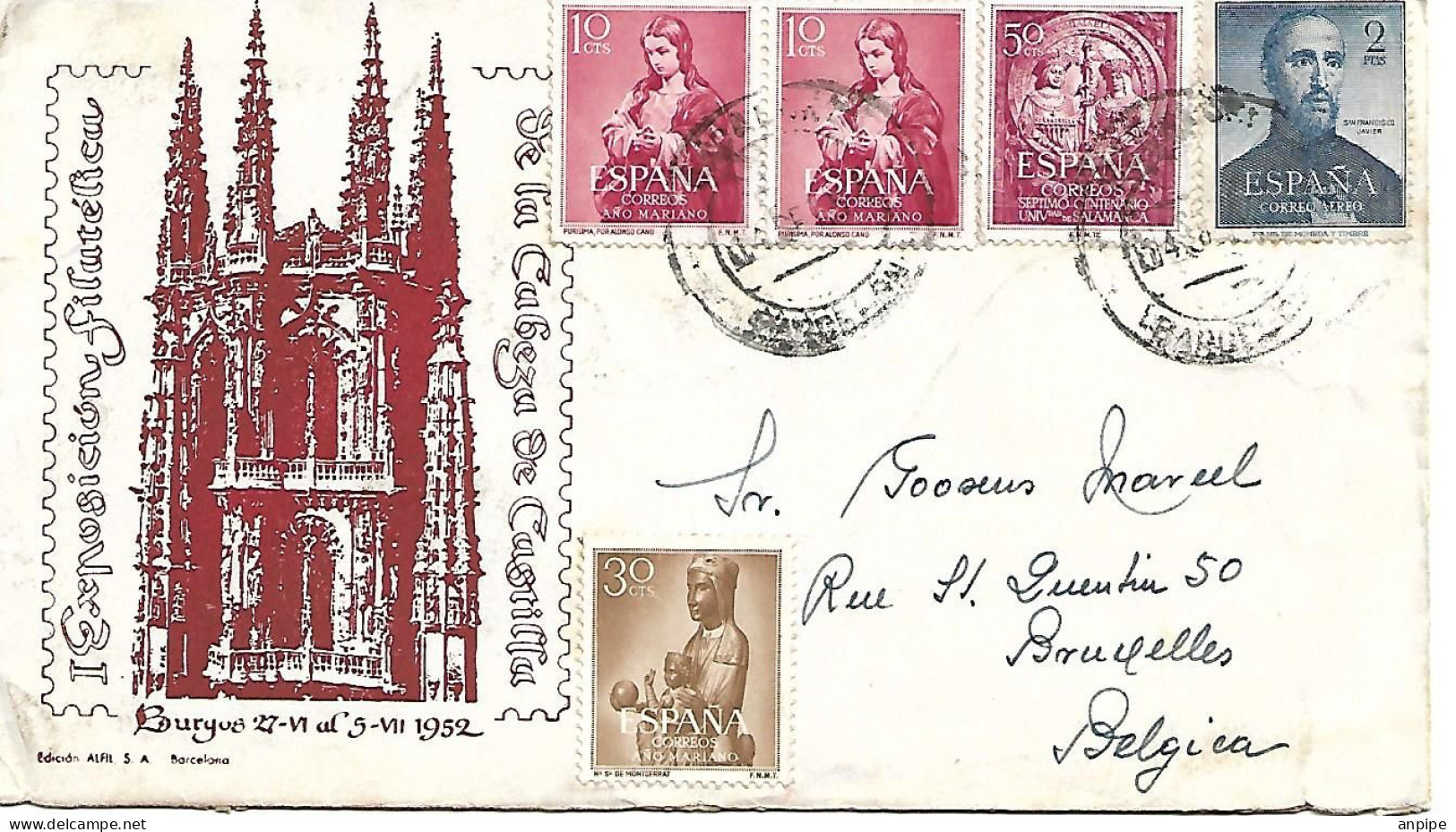 ESPAÑA. HISTORIA POSTAL - Brieven En Documenten