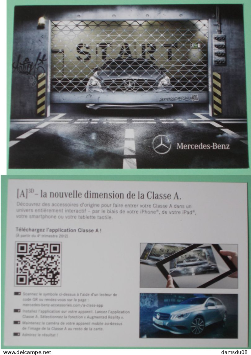 Carte Publicitaire Mercedes Classe A - PKW