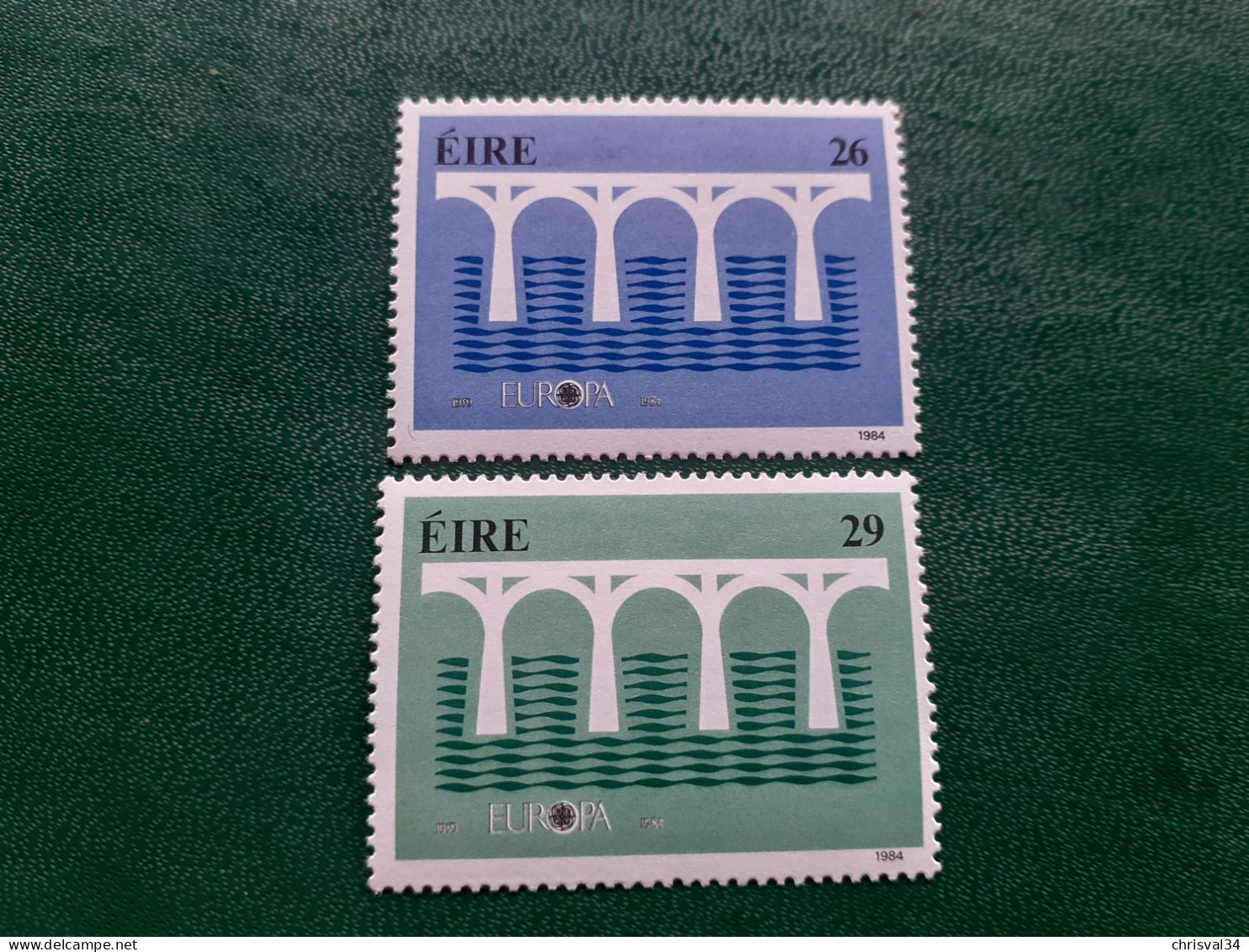 TIMBRES   IRLANDE  ANNEE  1984    N  541  /  542     NEUFS  LUXE** - Nuevos