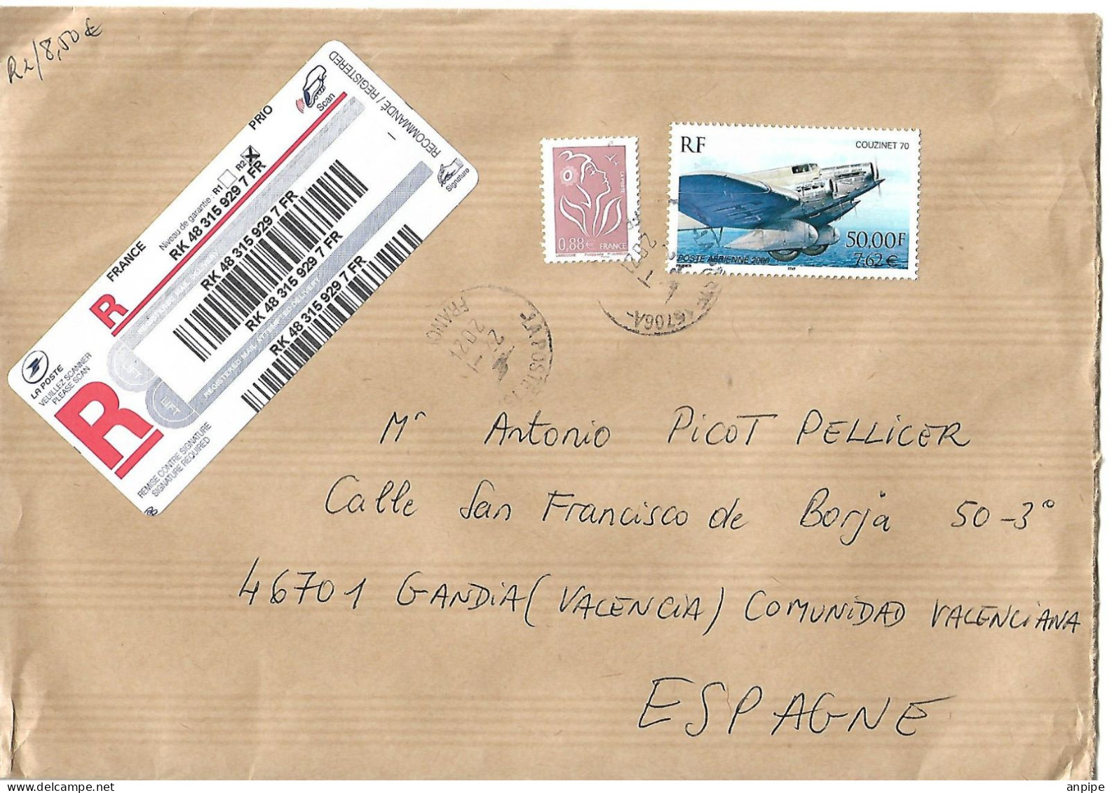 HISTORIA POSTAL - Other & Unclassified