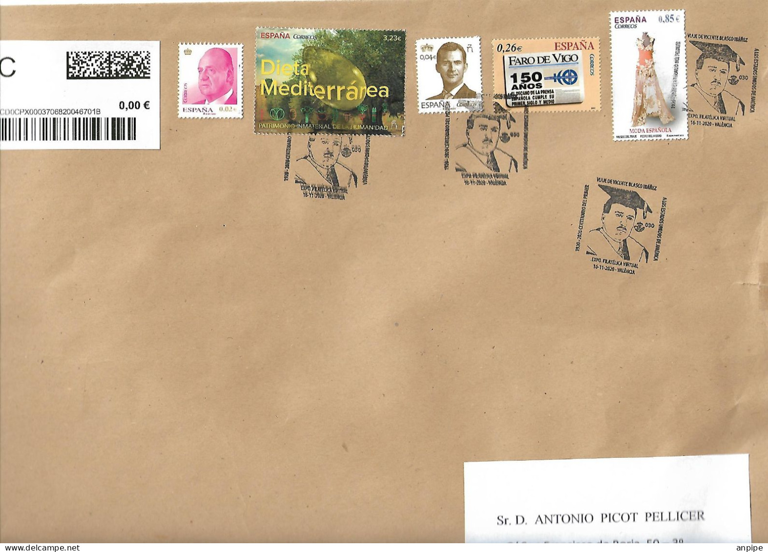 HISTORIA POSTAL - Other & Unclassified