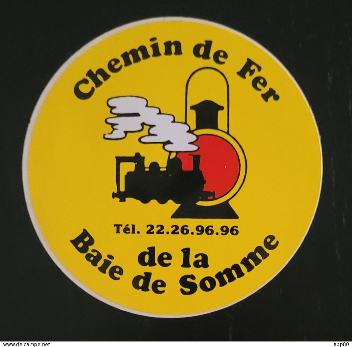 Autocollant Vintage Chemin De Fer De La Baie De Somme - Stickers