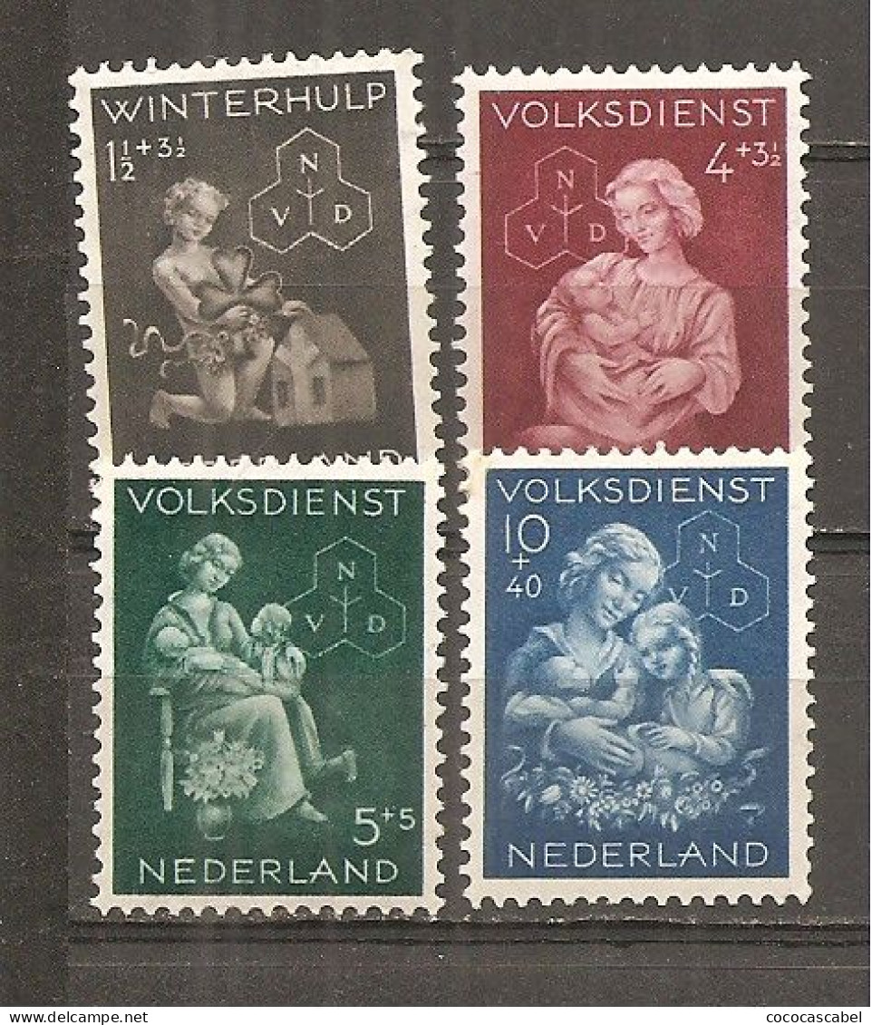 Holanda-Holland  Nº Yvert  413-15, 417 (MNH/**) - Nuovi