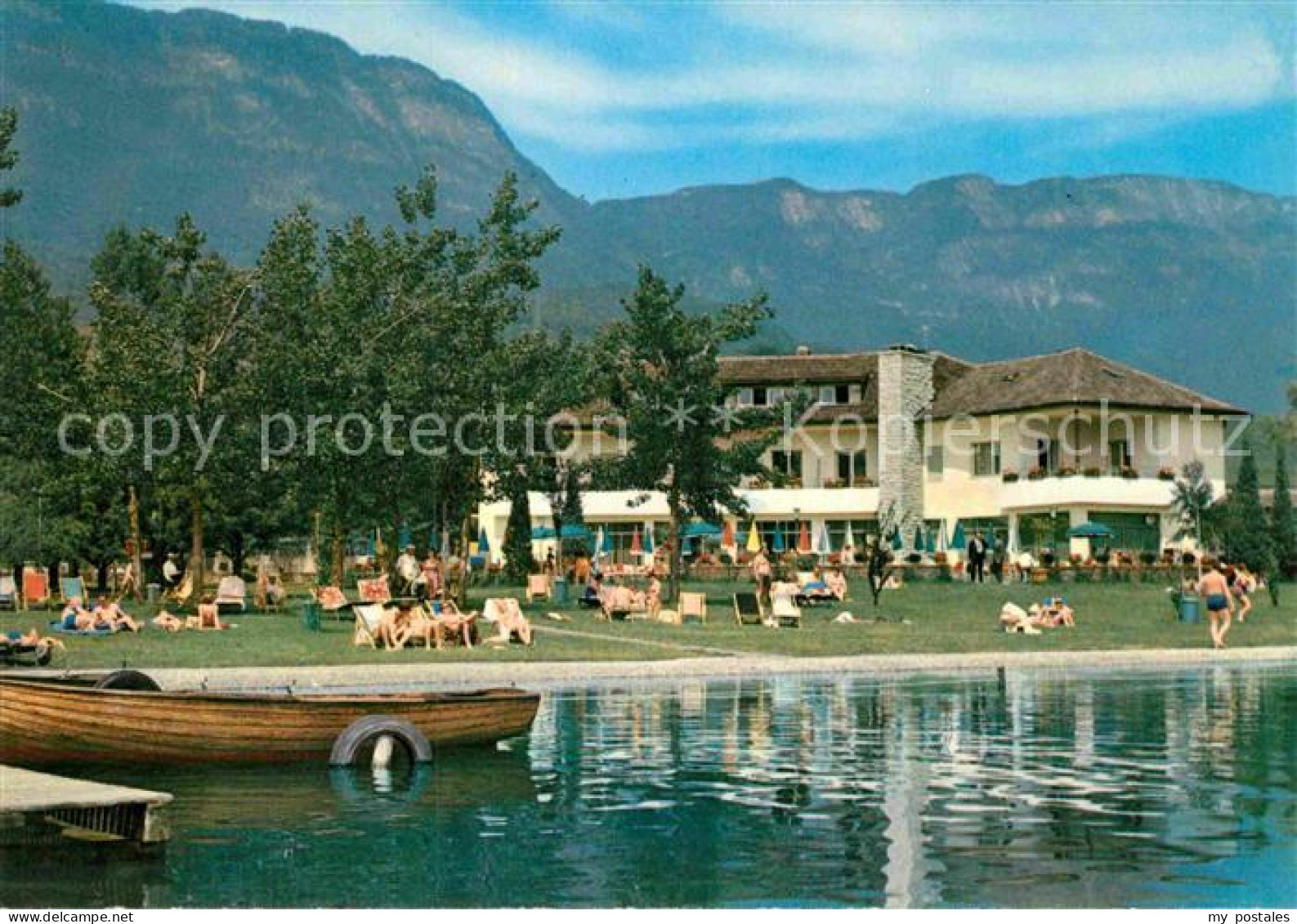 72891911 Bozen Suedtirol Hotel Pension Seegarten Firenze - Autres & Non Classés