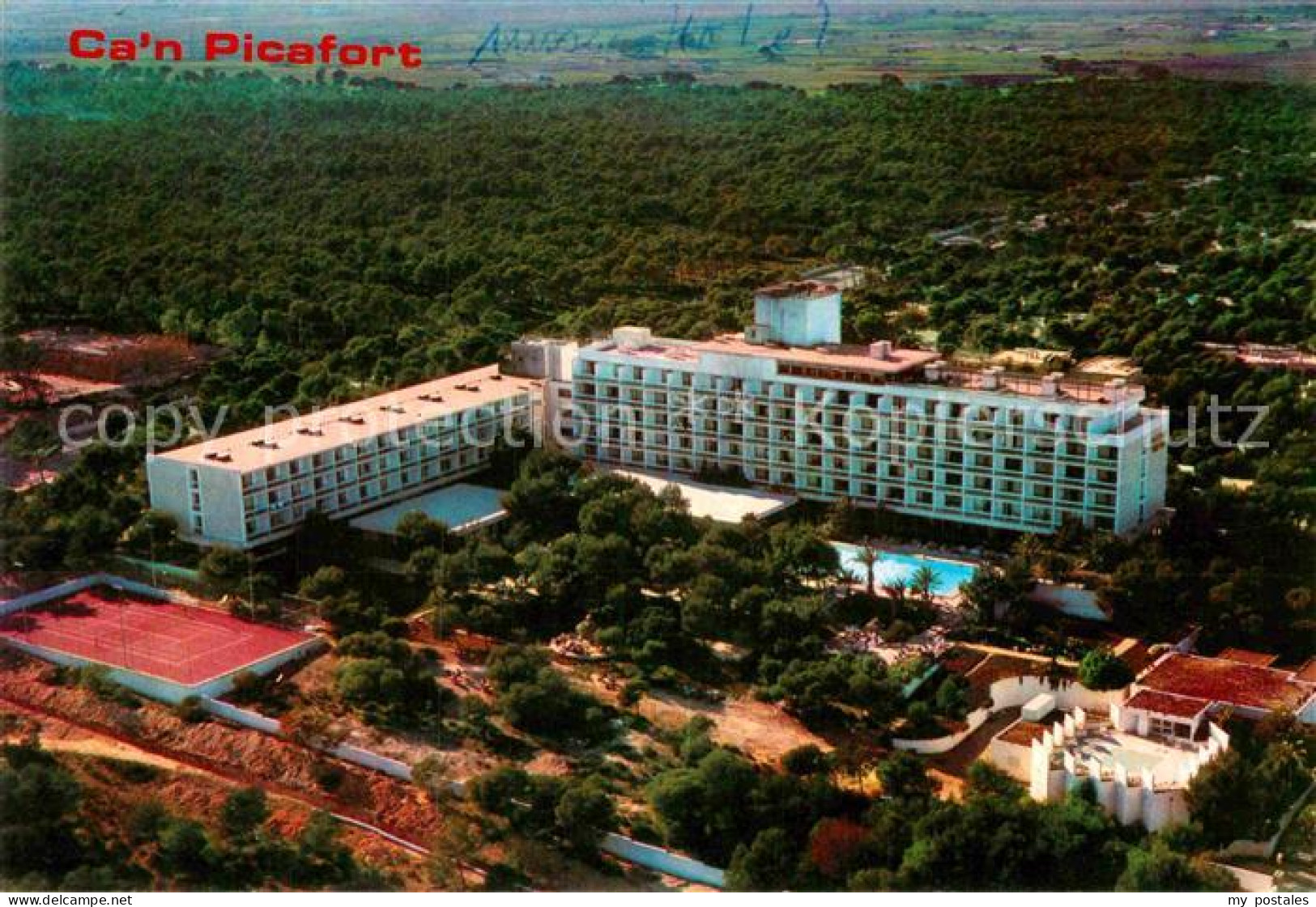 72891897 Can Picafort Mallorca Fliegeraufnahme Hotelanlage Spanien - Other & Unclassified